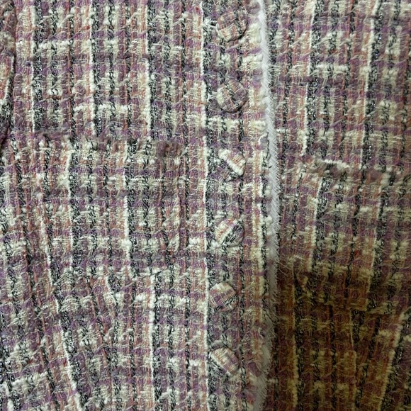 LoveShackFancy Fraser Tweed Wool Blend Jacket - Picture 4 of 9